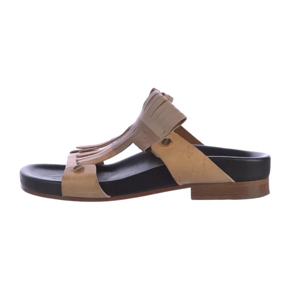 Chloé leather slides - Picture 5 of 7